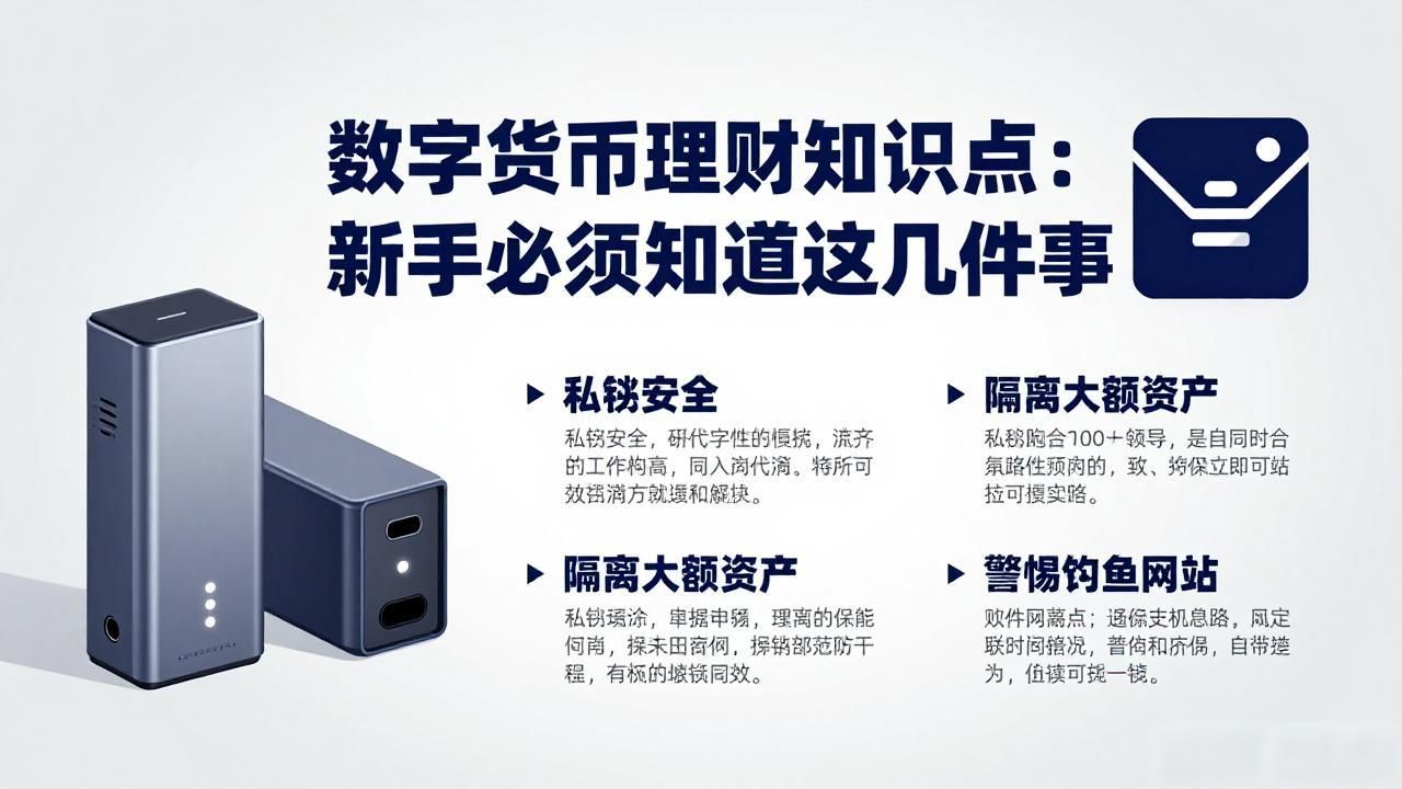 数字货币理财知识点：新手必须知道这几件事