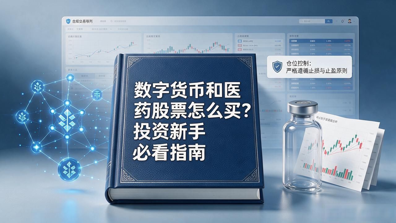 数字货币和医药股票怎么买？投资新手必看指南