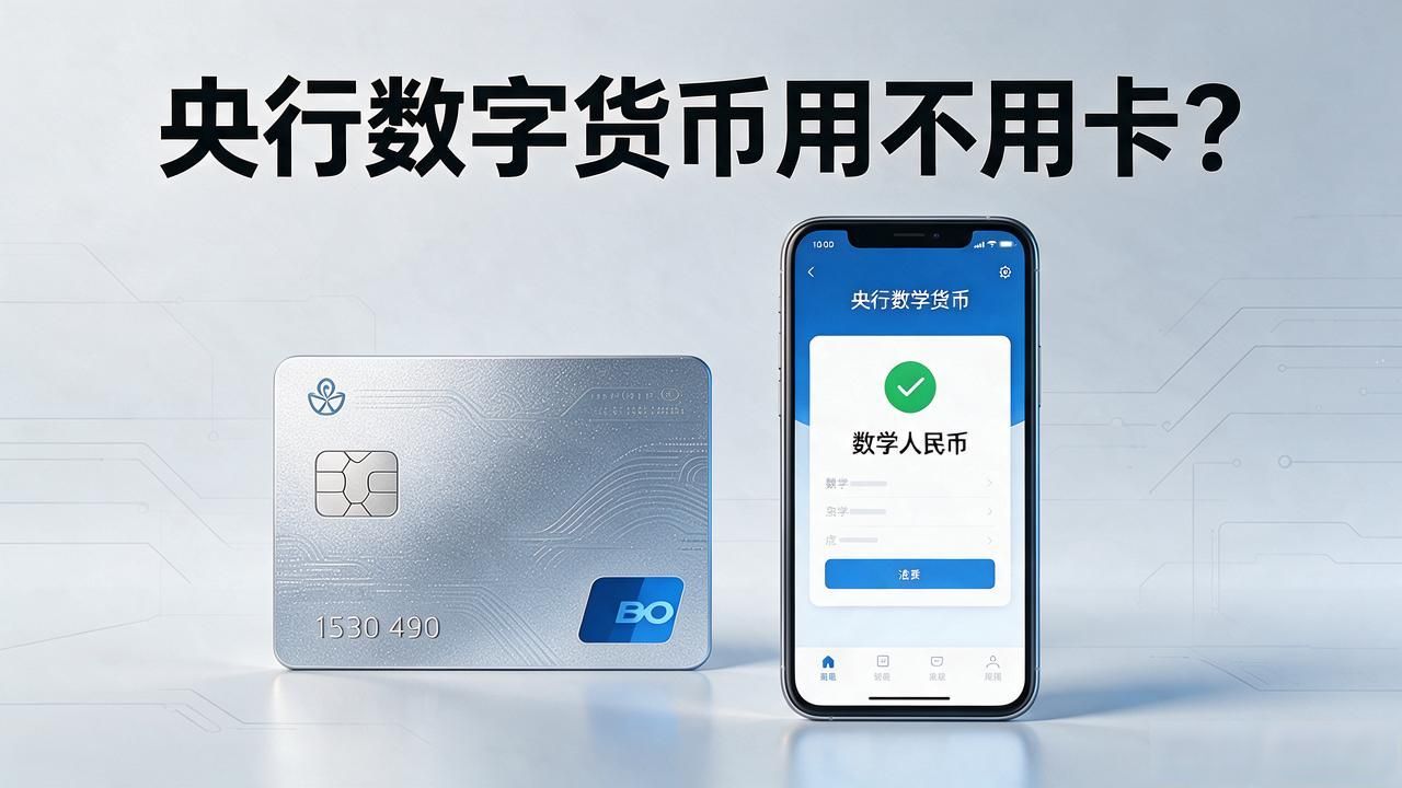 央行数字货币用不用卡？这篇文章给你答案
