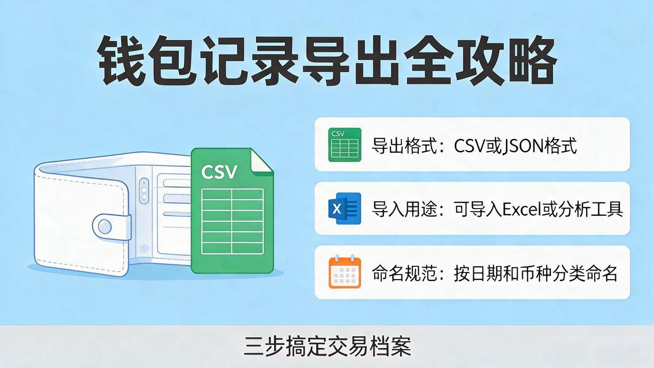数字货币钱包记录导出全攻略：三步搞定你的交易档案