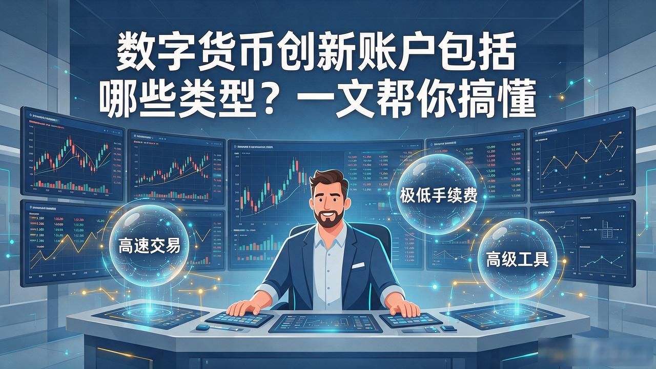 数字货币创新账户包括哪些类型？一文帮你搞懂