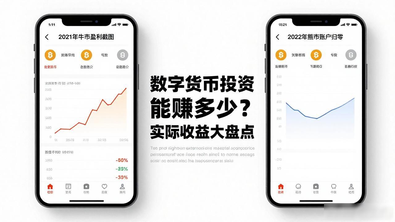 数字货币投资能赚多少？实际收益大盘点