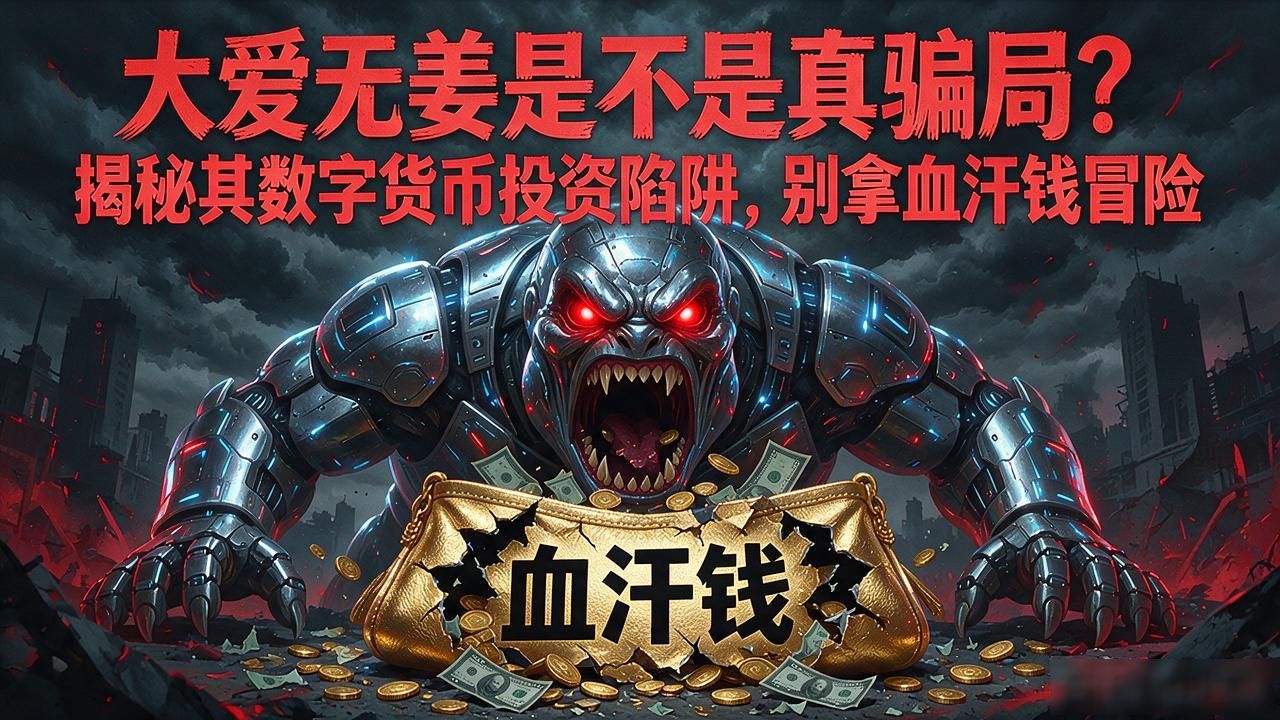 大爱无姜是不是真骗局？揭秘其数字货币投资陷阱，别拿血汗钱冒险
