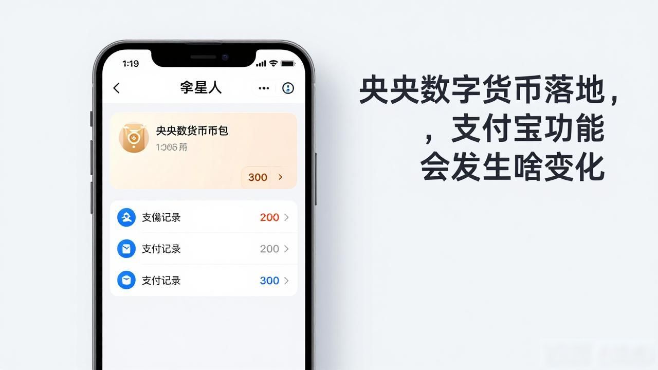 央行数字货币落地，支付宝功能会发生啥变化