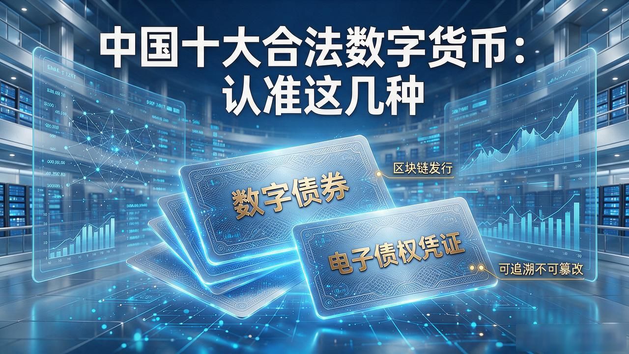 中国十大合法数字货币：认准这几种