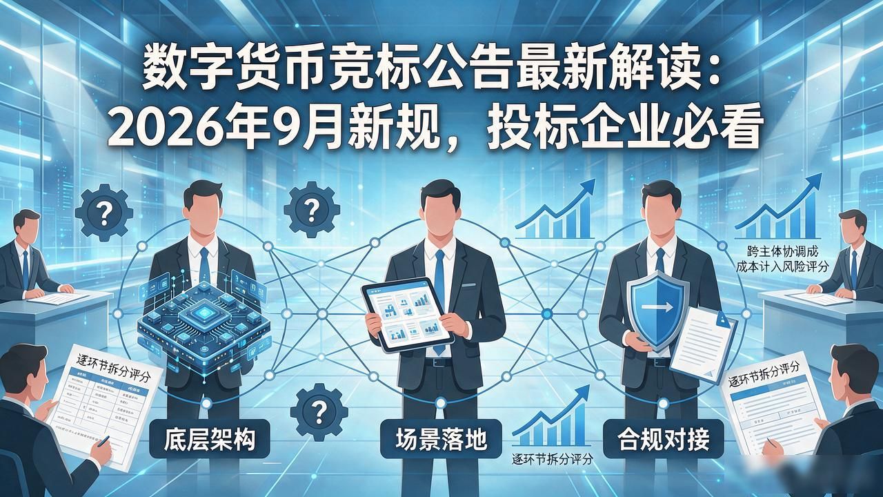 数字货币竞标公告最新解读：2026年9月新规，投标企业必看