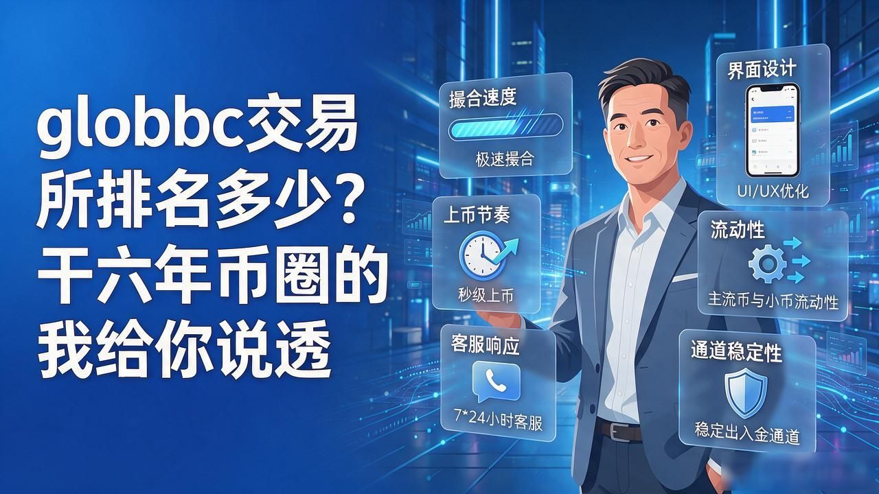 globbc交易所排名多少？干六年币圈的我给你说透
