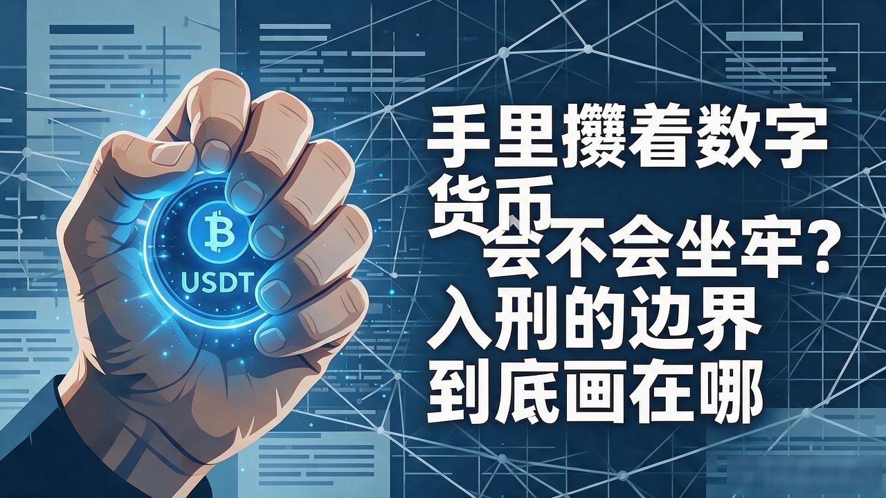 手里攥着数字货币会不会坐牢？入刑的边界到底画在哪