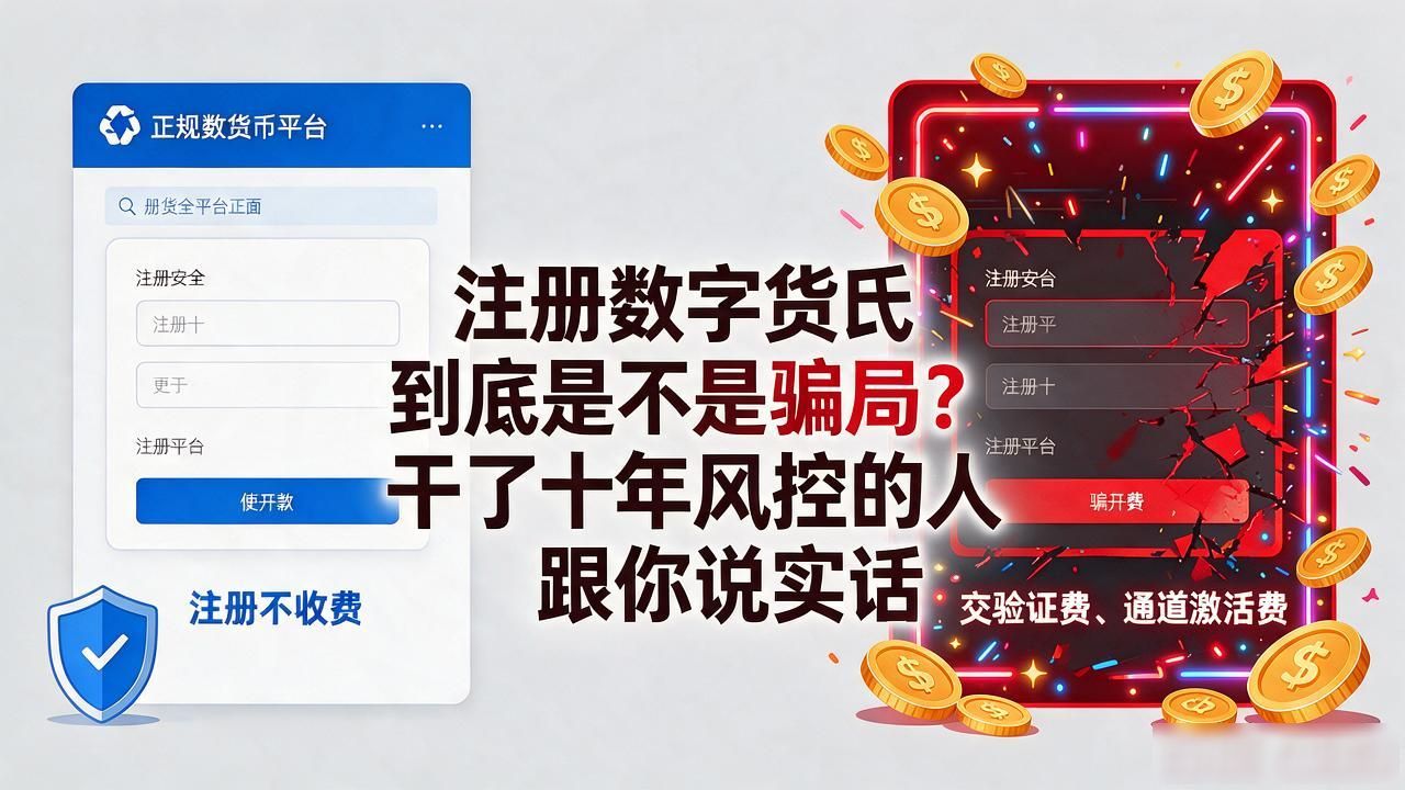 注册数字货币到底是不是骗局？干了十年风控的人跟你说实话