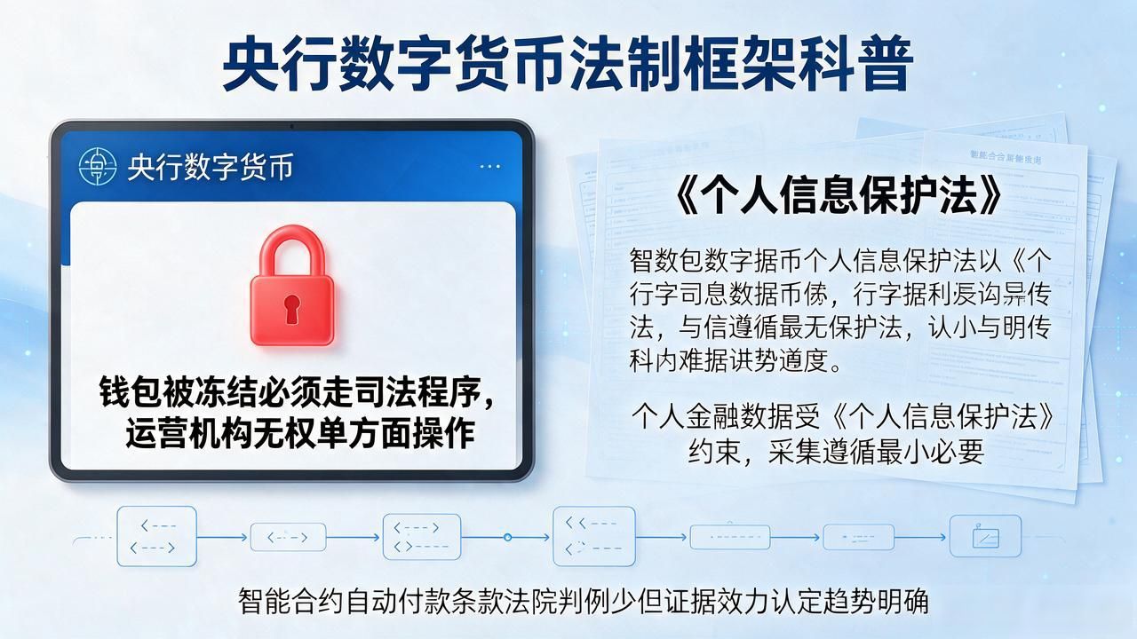央行数字货币凭什么让你放心，法制框架里藏着这些硬规定